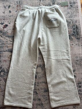 Dairy *RARE* Boy San Diego Shark Straight Leg Women's Pants light gray